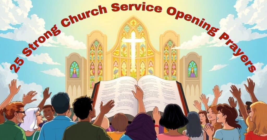 25 Strong Church Service Opening Prayers
